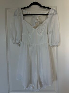 White romper